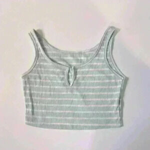 Striped Crop Top